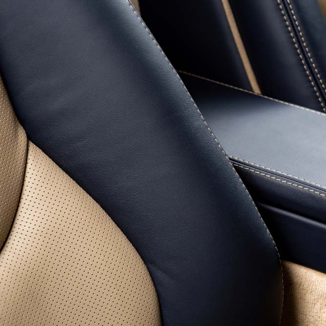 Housse de siège de voiture patchwork coloré